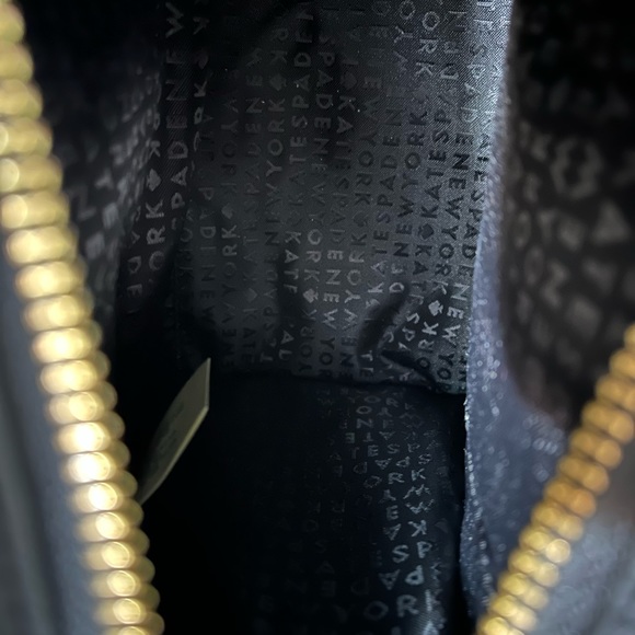 Kate Spade NWT Style#WKRU4257 Satchel Grove Street Caley| Black/Cement Authentic - Picture 10 of 11